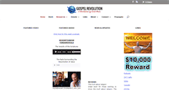 Desktop Screenshot of gospelrevolution.com