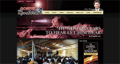 Desktop Screenshot of gospelrevolution.org